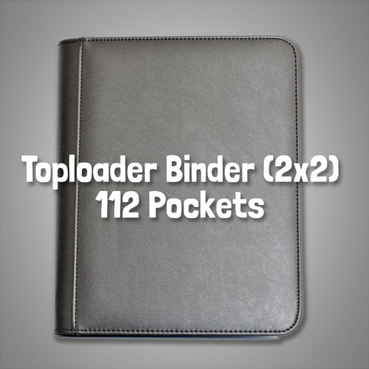 (2x2) Toploader Binder - 112 pockets