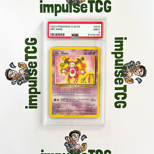 PSA 9 Mr.Mime CLB #013 (Collector's Chest)