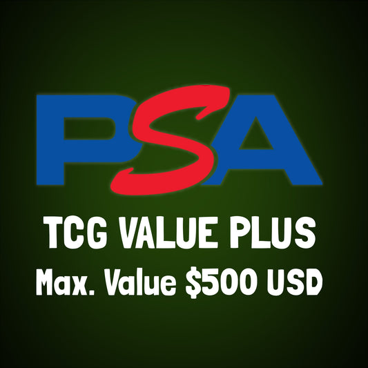 PSA TCG VALUE PLUS - Max Value $500 USD