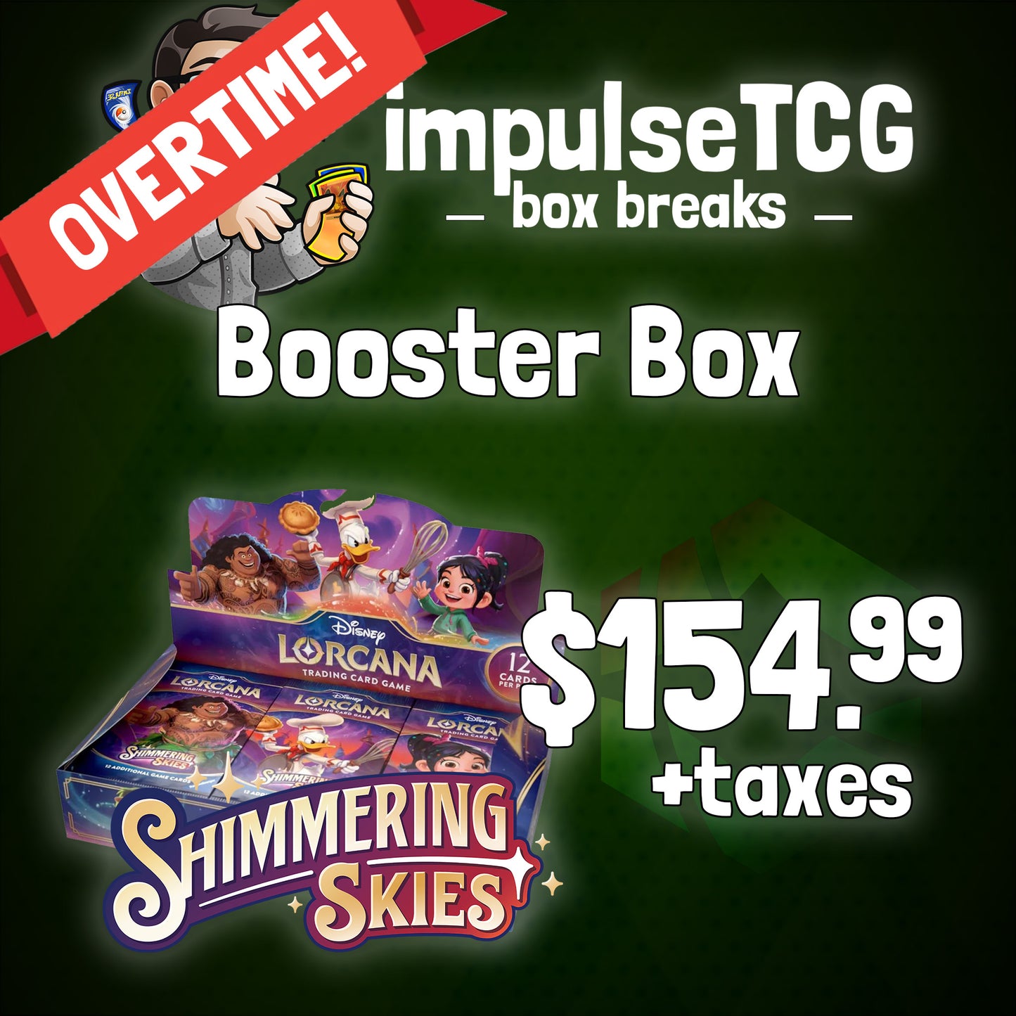 Lorcana: SHIIMMERING SKIES Booster Box (anglais)