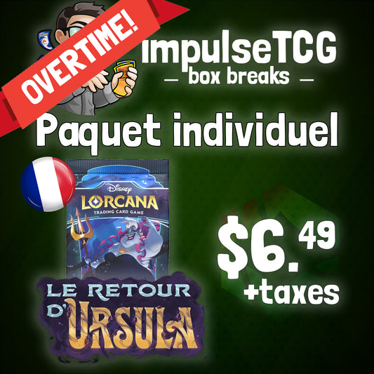 Lorcana: RETOUR D'URSULA Booster Pack (french)