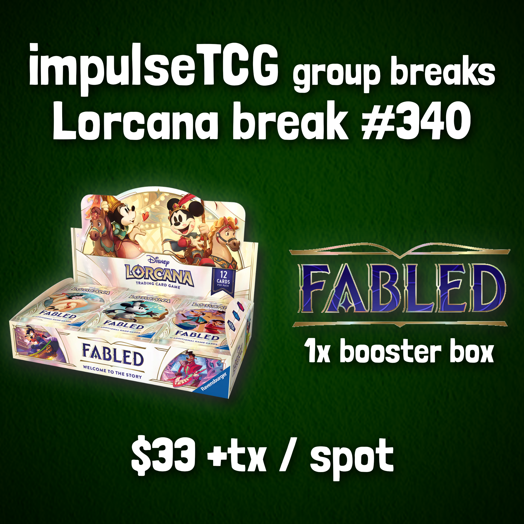 LORCANA BREAKS #340