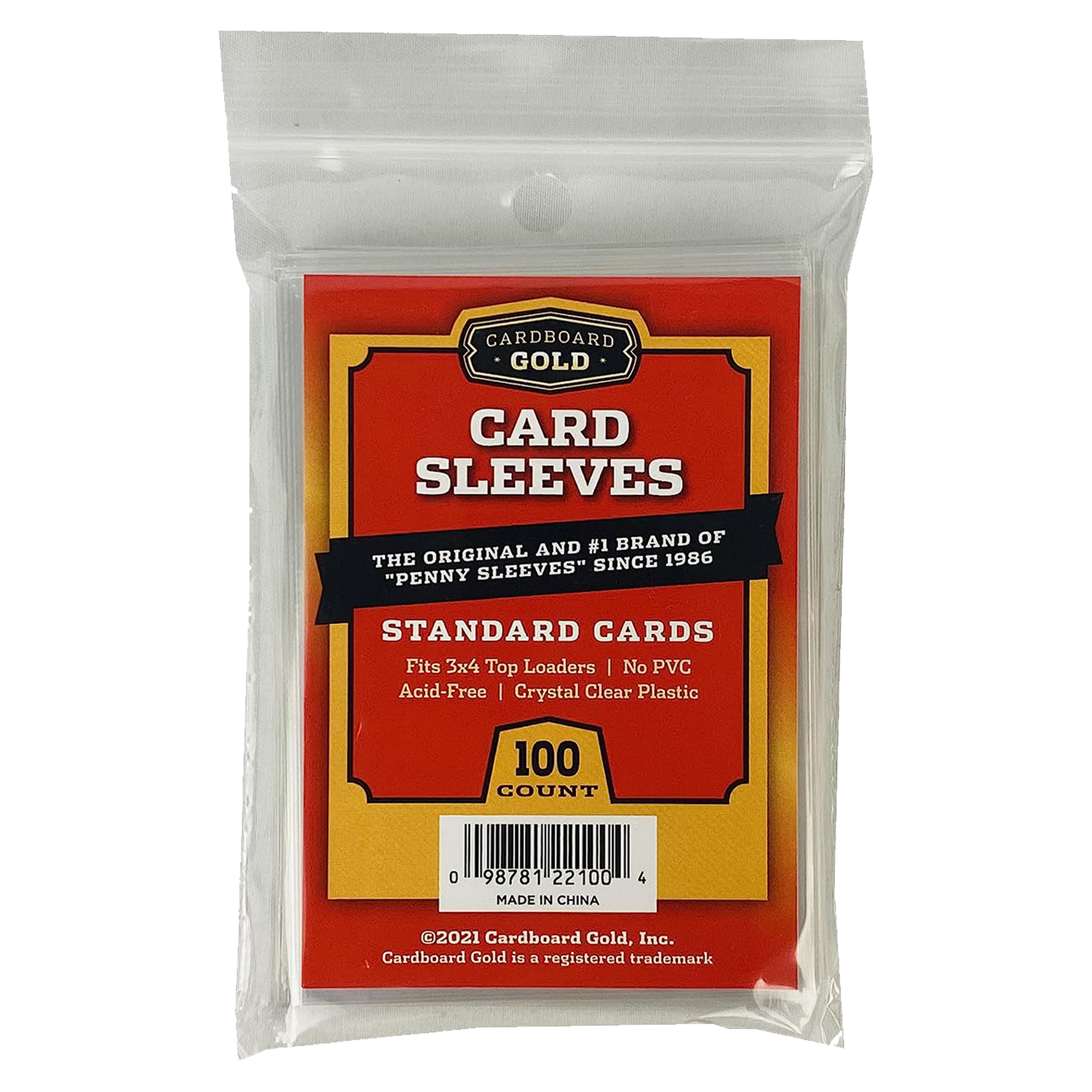 cardboard sleeves for cards Soft Penny Sleeves 100ct main image 1